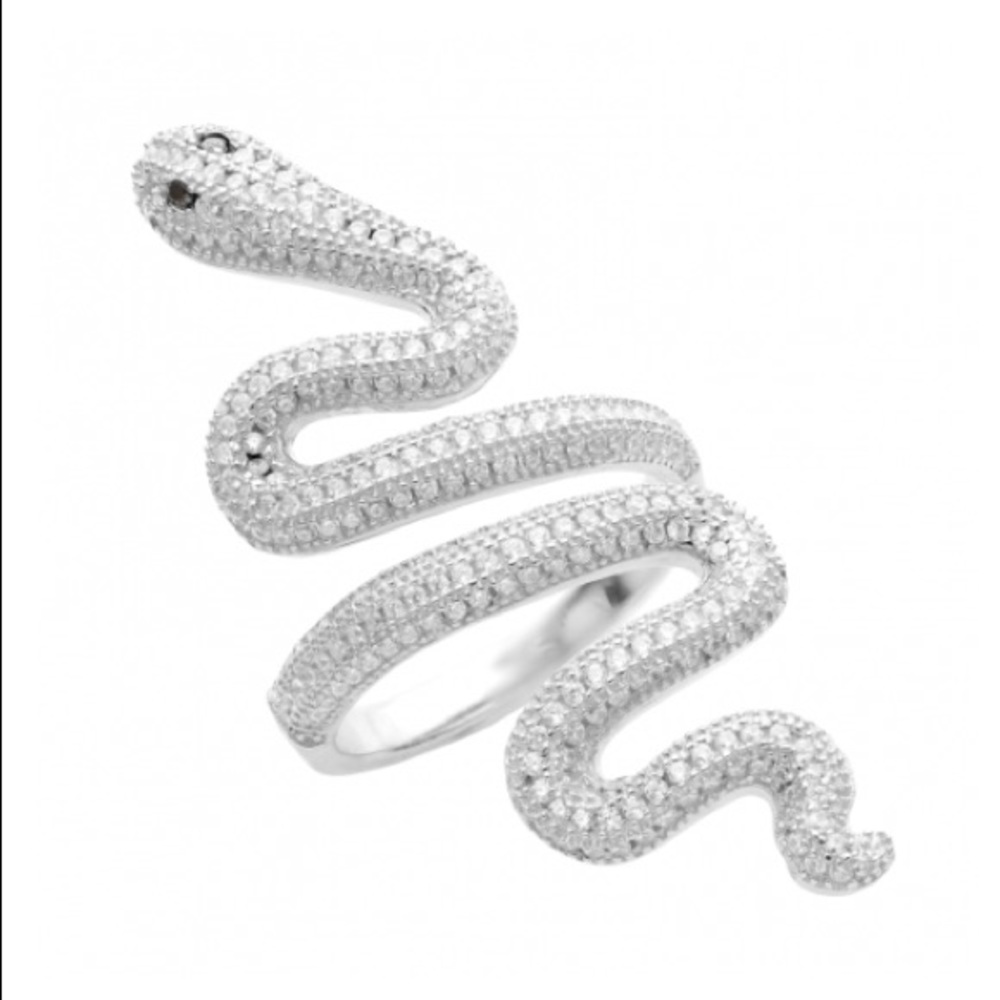 Taylor Swift silver snake ring